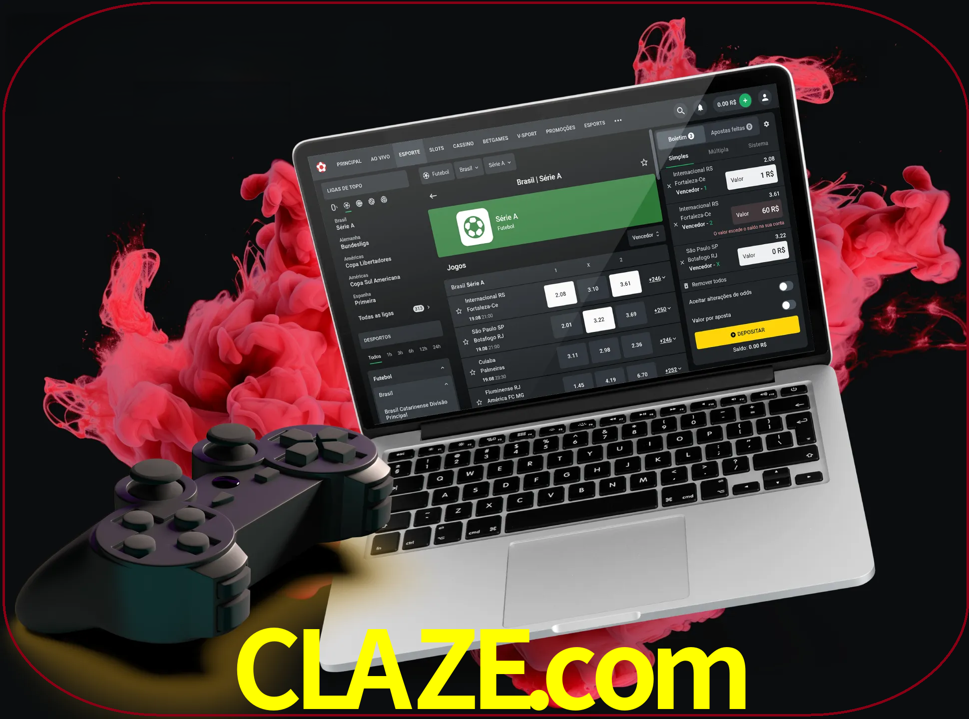 Visite a secção especial de jogos de vídeo em claze para descobrir em que jogos pode apostar e ganhar muito dinheiro.