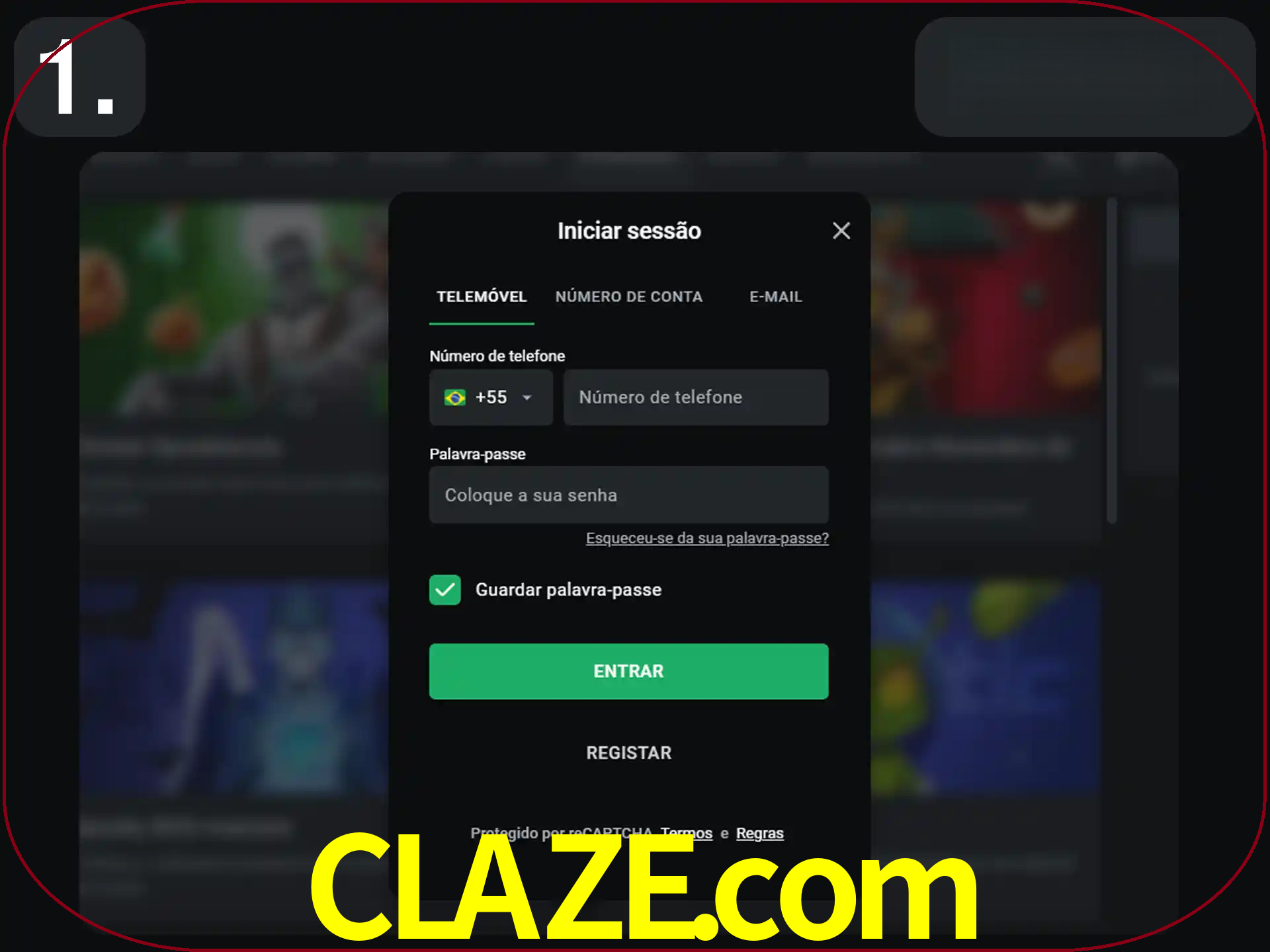 Acesse o site.