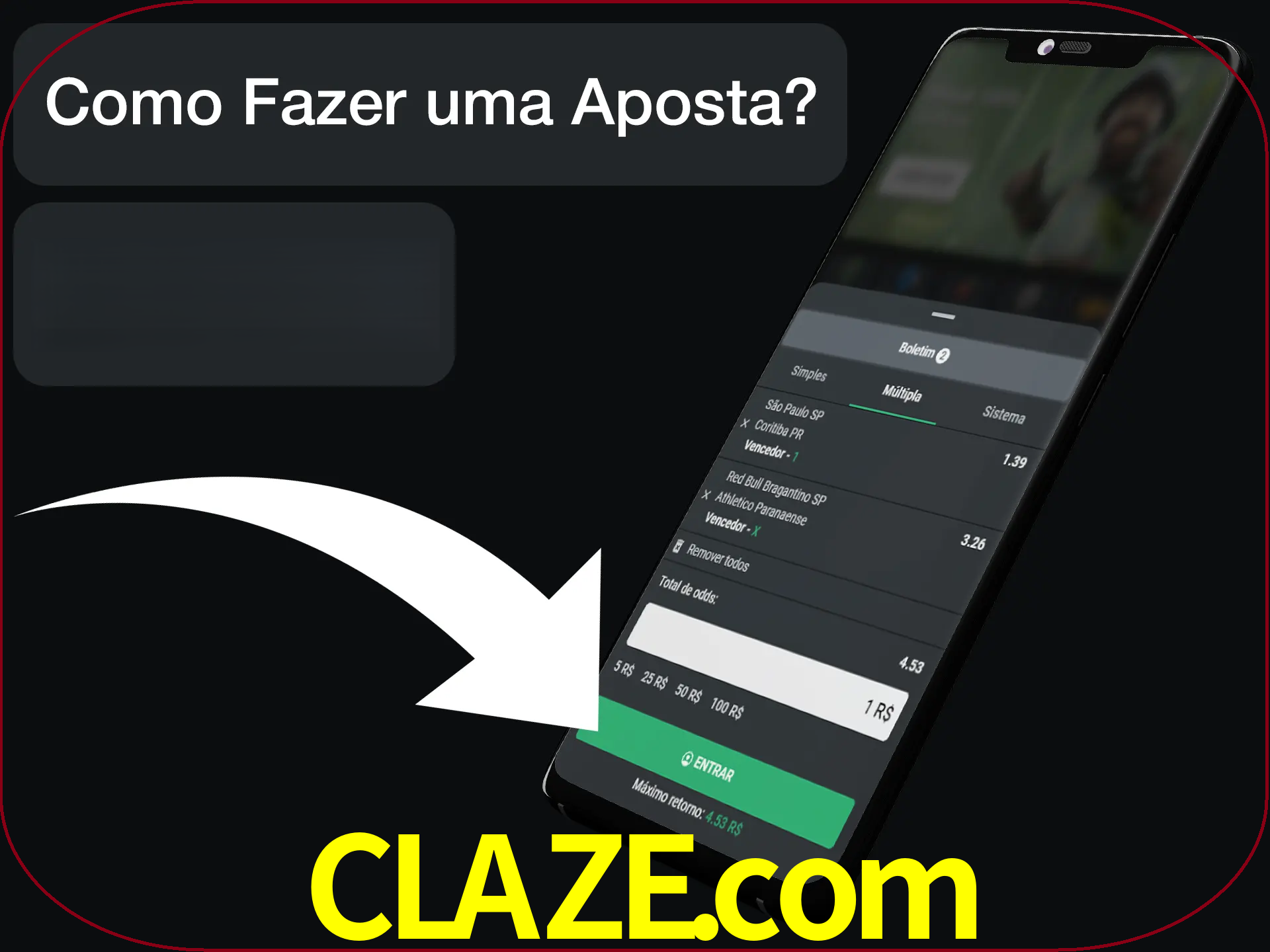 Preencha sua aposta e aguarde o resultado.